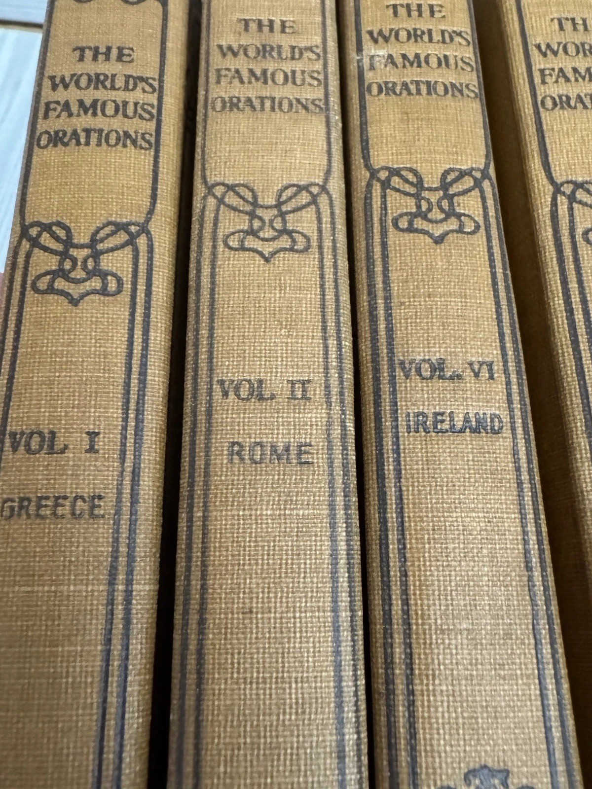 Worlds Famous Orations 1906 Funk Wagnalls 6 Vol Set Bryan Antique