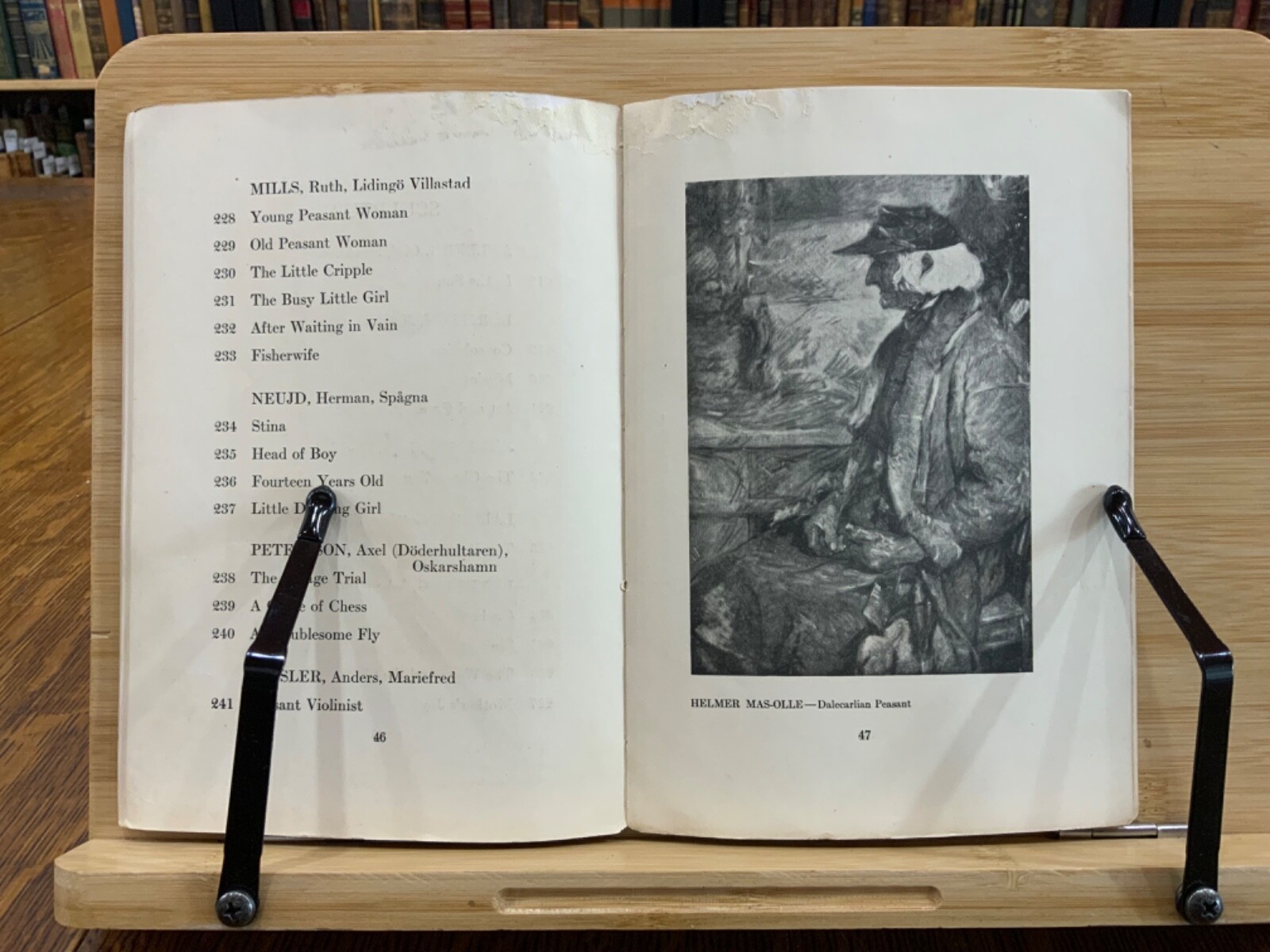 1916 Official Catalogue: Swedish Art Exhibition by Christian Brinton, Chicago