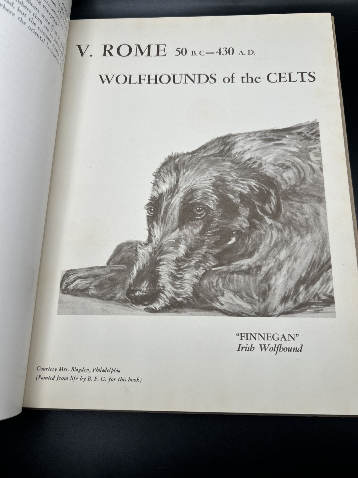 Beatrice Fox Griffith Historic Dogs An Outline in Pictures Signed 1st ed 1952