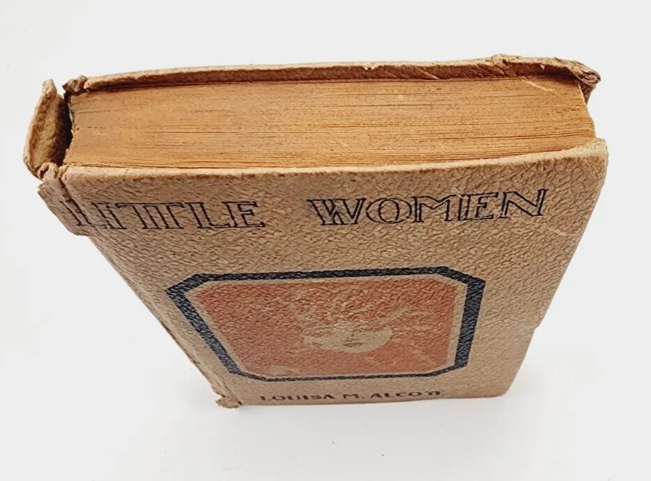Antique HTF LITTLE WOMEN Louisa M. Alcott Whitman Publishing c. 1920s HC 6.5″