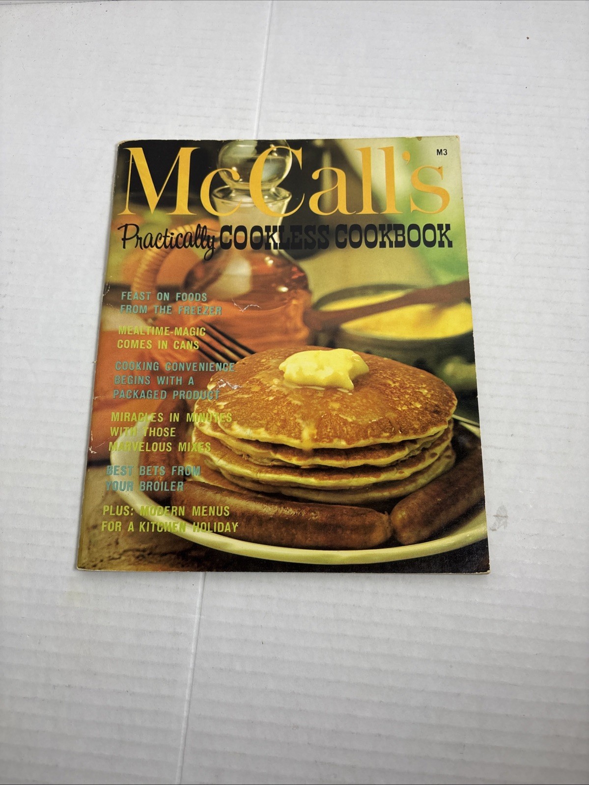 McCall’s Practically Cookless Cookbook Illustrated PB 1965
