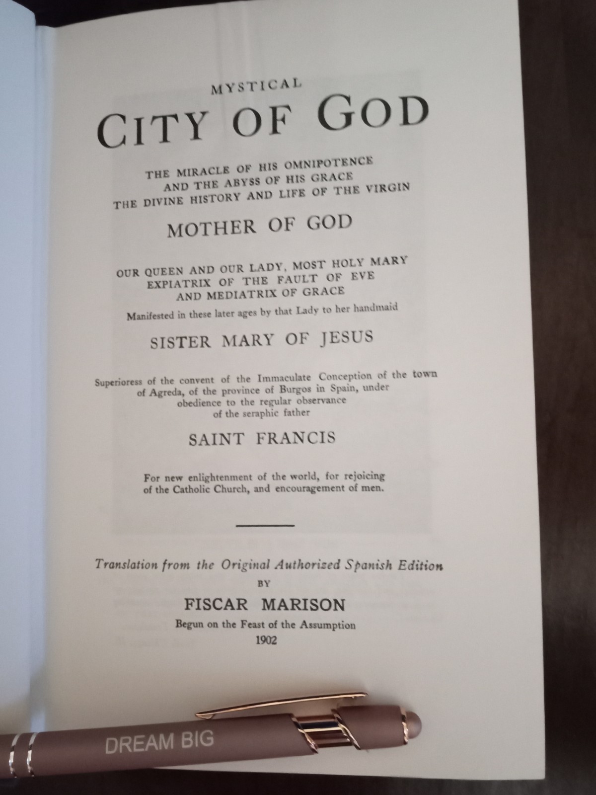 Mystical City of God – Coronation Hardcover Volume 4-AMI-1971