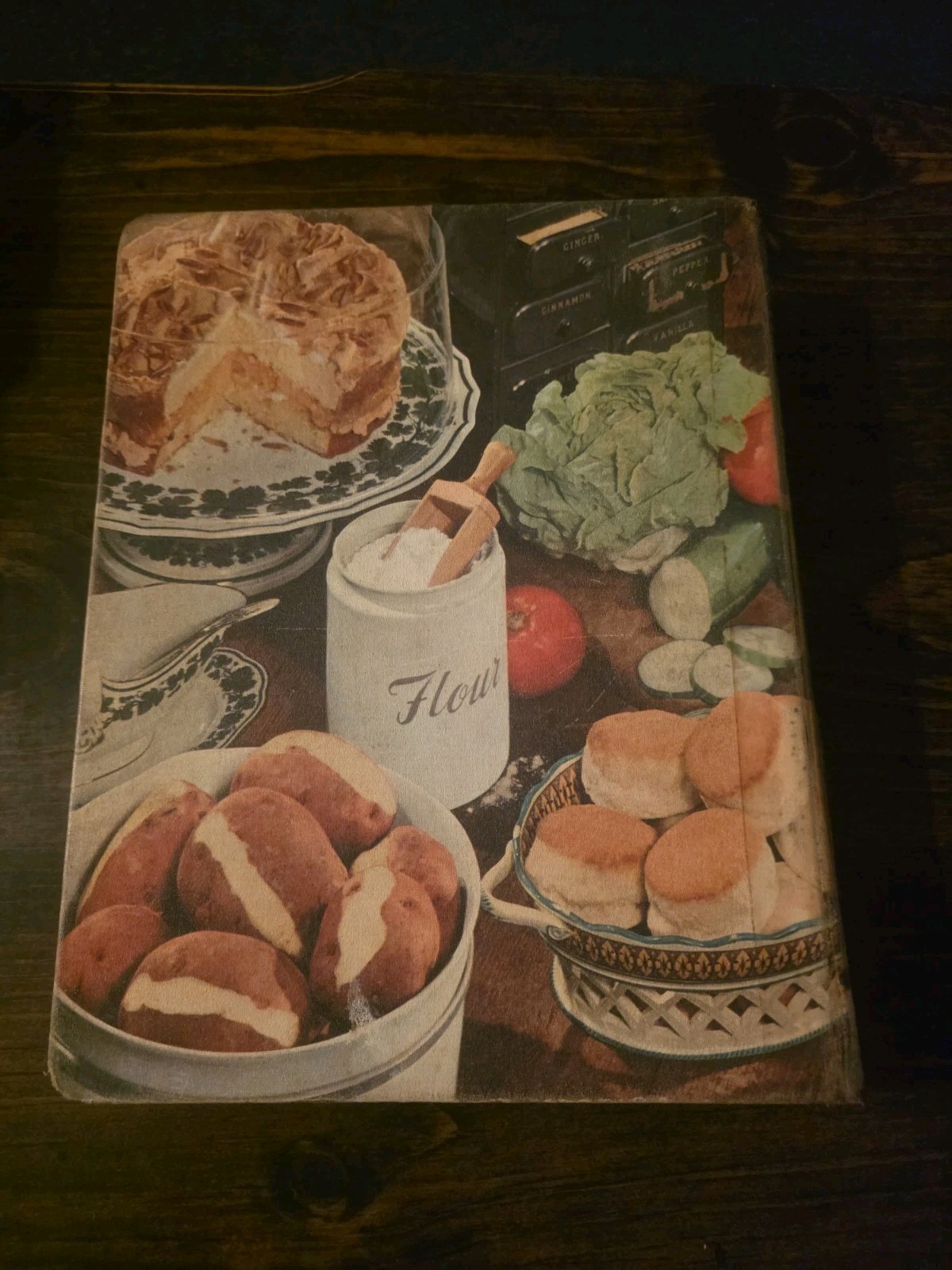 Vintage 1956 Betty Crocker’s Picture Cook Book Revised Enlarged 5 Ring Binder