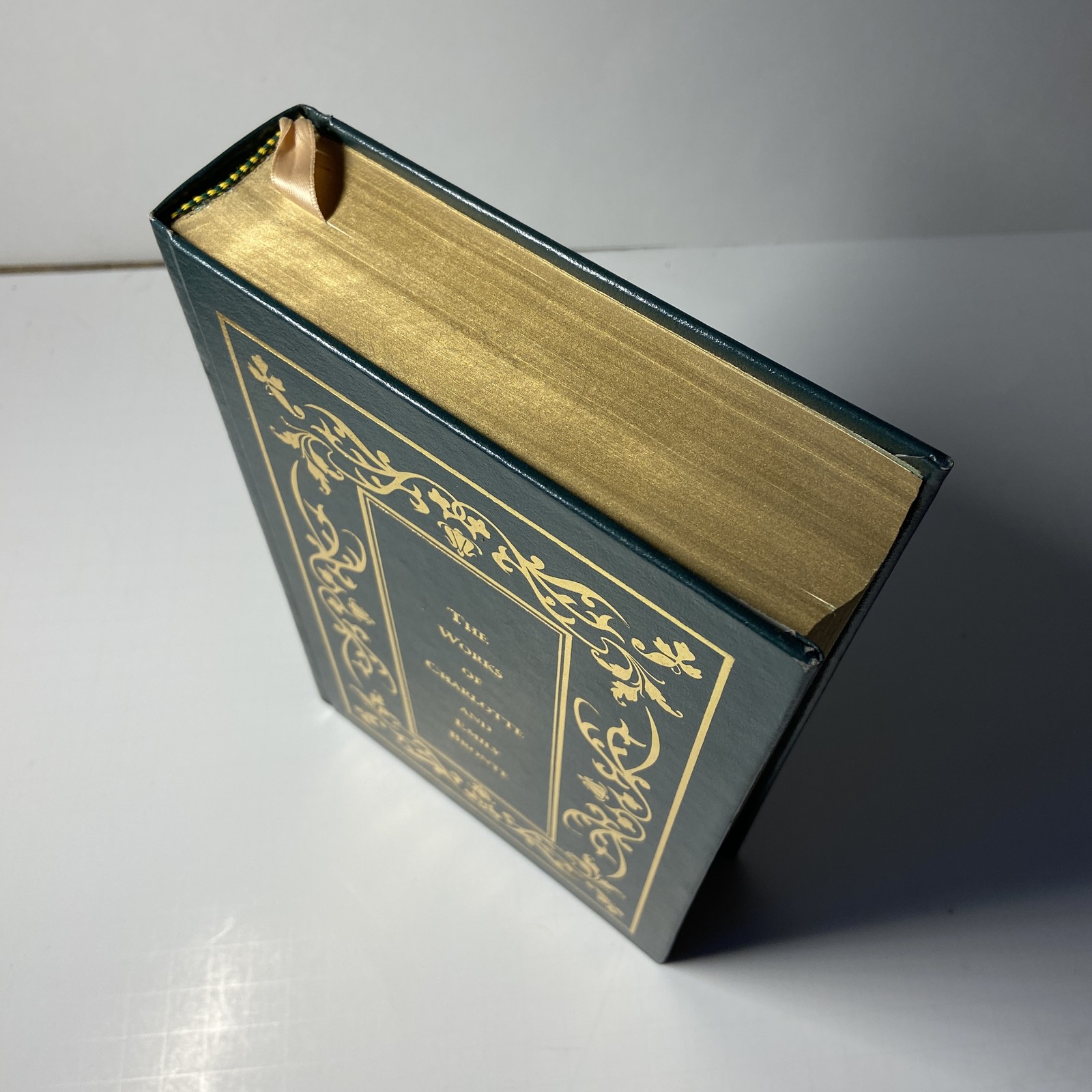 The Works of Charlotte and Emily Brontë Faux Leather Gilt Edges Hardcover State