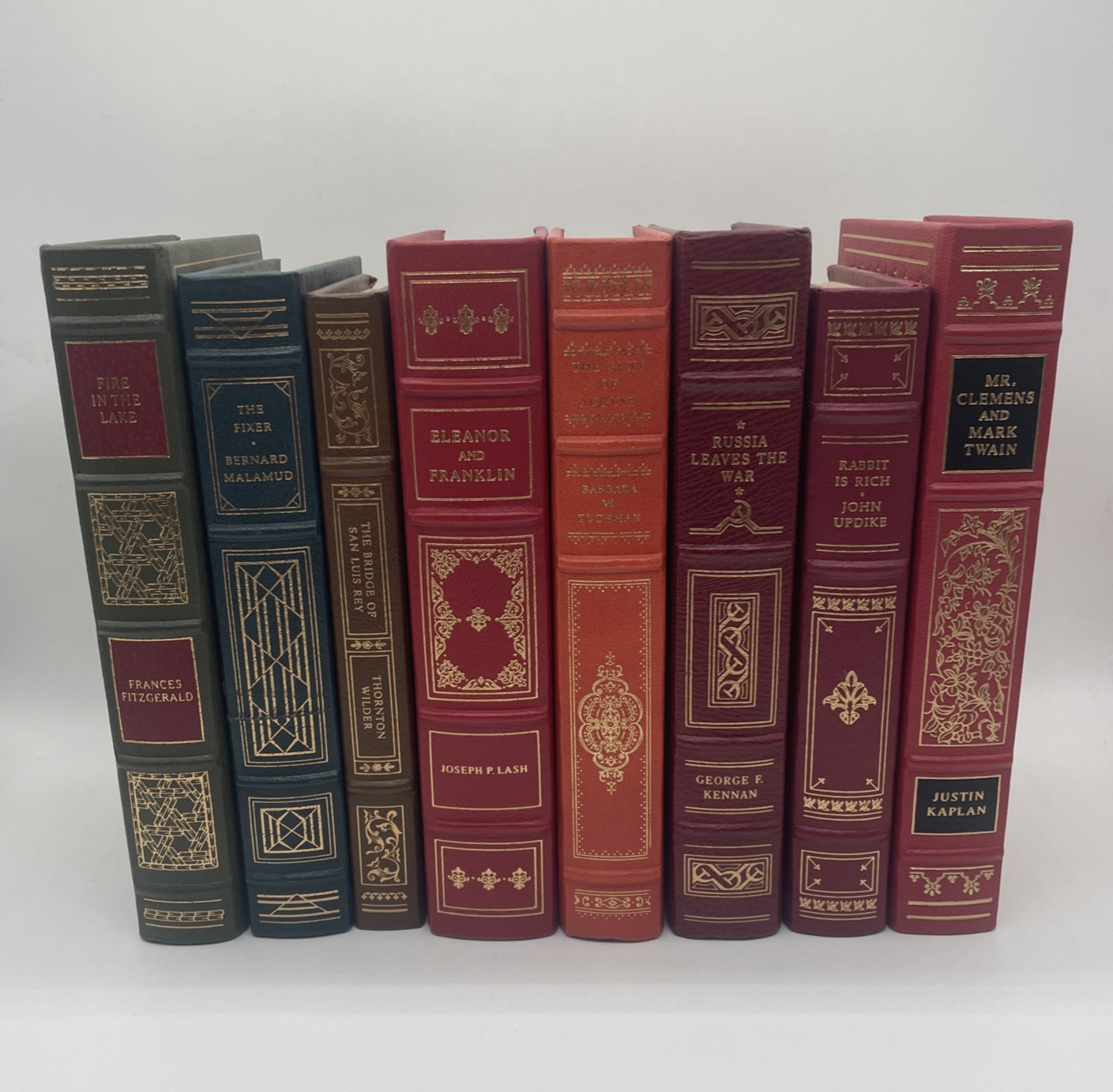 Franklin Library book lot of 8 leatherbound Classics