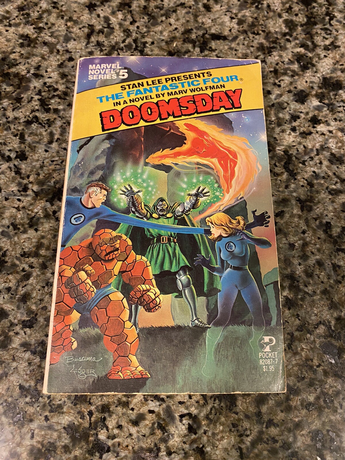 Stan Lee Presents The Fantastic Four Doomsday/Marvel Superheroes-Novel 5/9-PB
