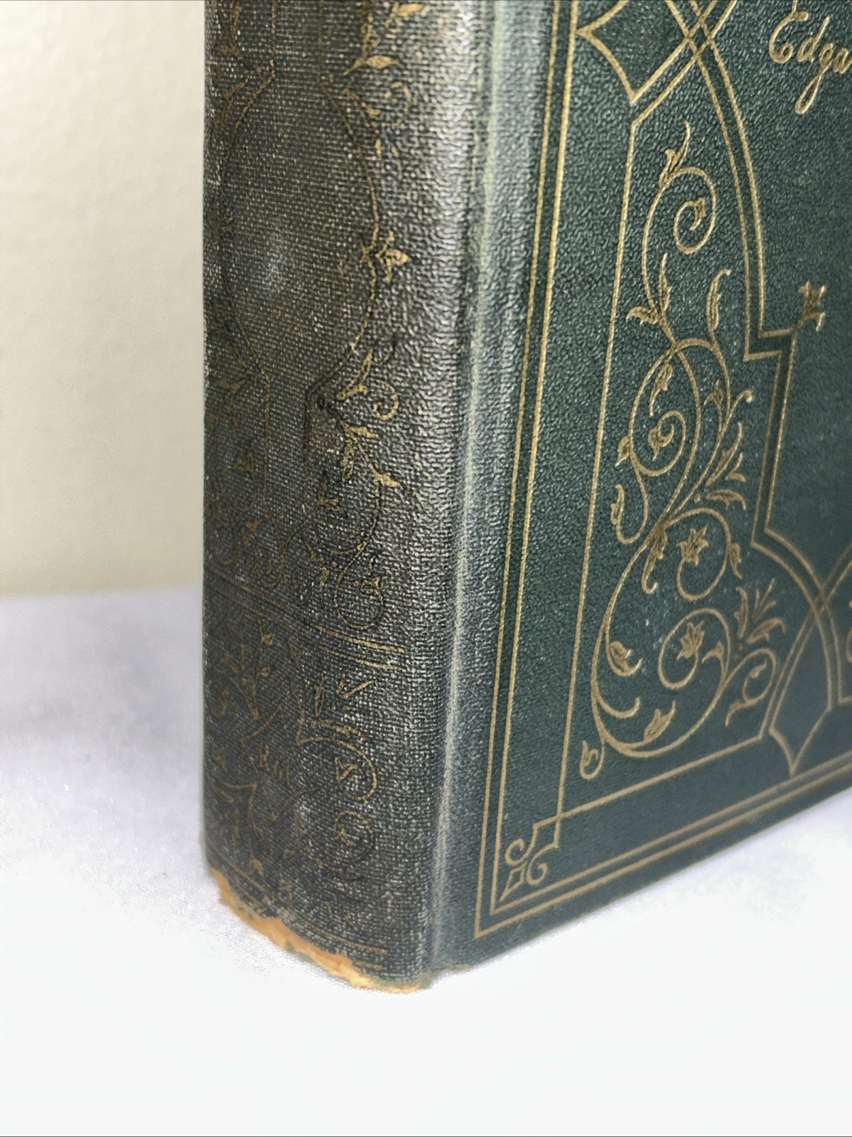 COLLECTED VERSE OF EDGAR A GUEST 1941 6th edition Hard Cover Vintage Good Green