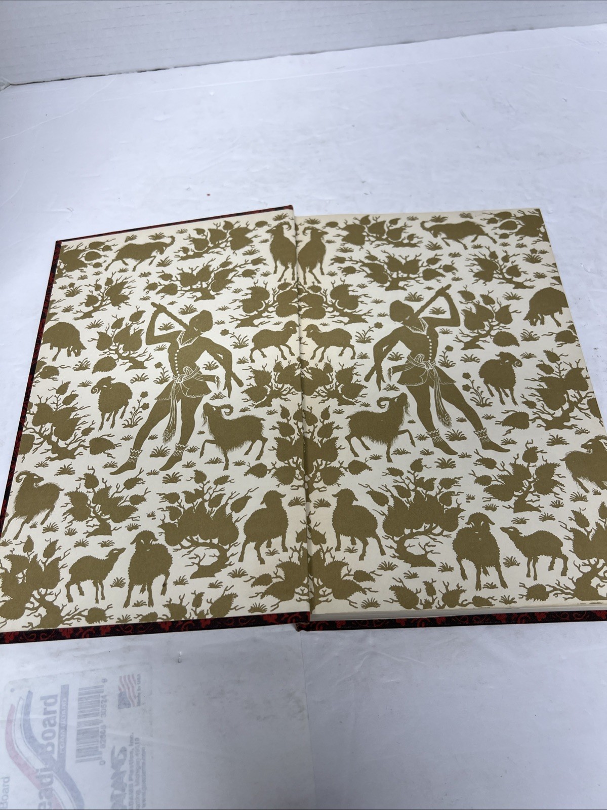Rubaiyat of Omar Khayyam Hardcover Book 1947 Illustrated, Slip Case