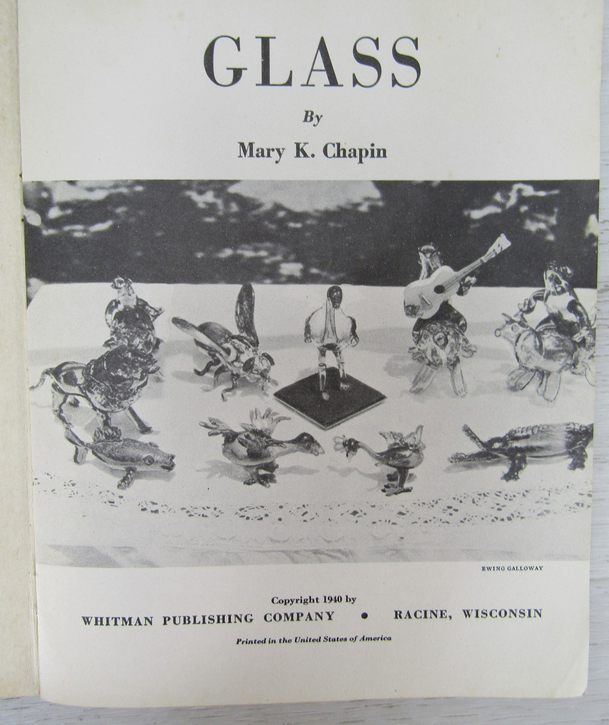 Vintage Childrens 1940 Whitman Publishing -3- Nonfiction – Glass, Lumber, Steel