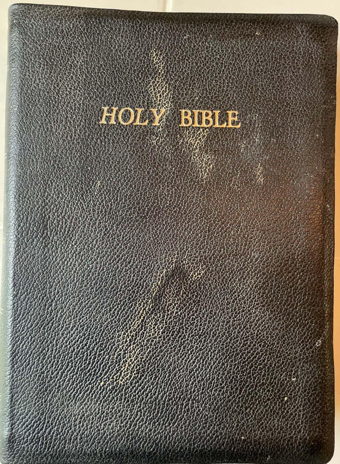 Holy Bible w/Concordance New Illustrated Edition – 1898 – Leather Bound – VG