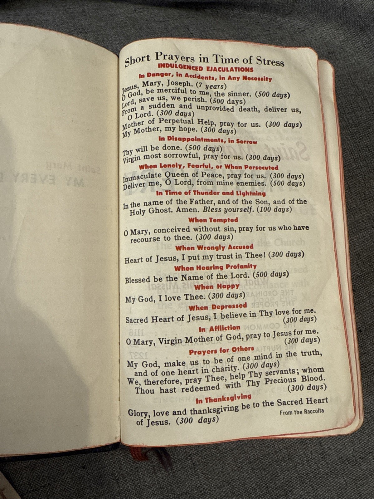 1948 Saint Mary My Everyday Missal & Heritage Benzinger Bros, Inc Plus Xtras