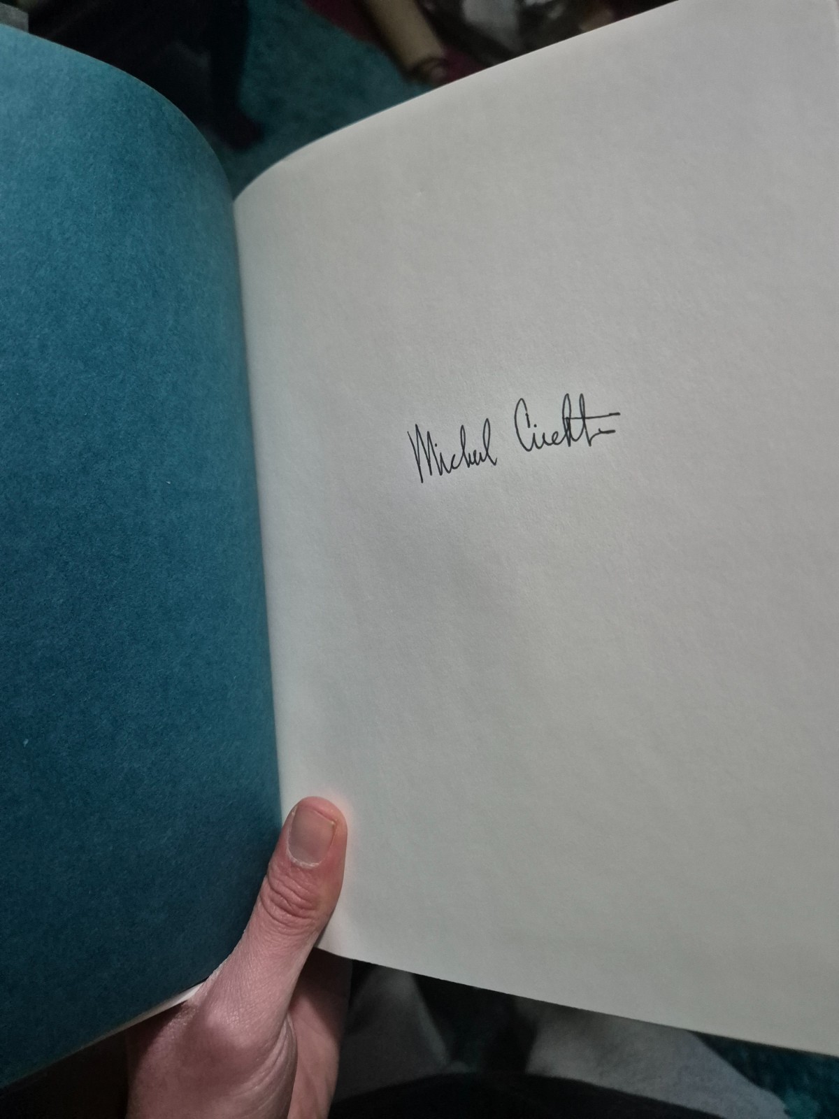 Jurassic Park – Michael Crichton SIGNED gift edition