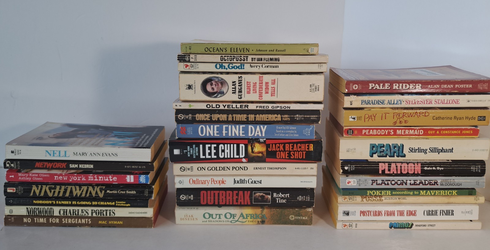 Movie & TV Tie-In Book Lot of 5 Choose Your Titles – Vintage to Modern
