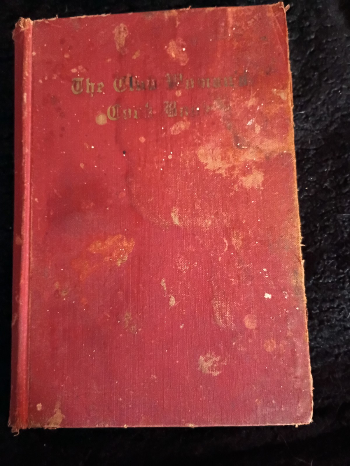 Antique The Club Woman’s Cookbook 1928 By Mary Davenport Bonner