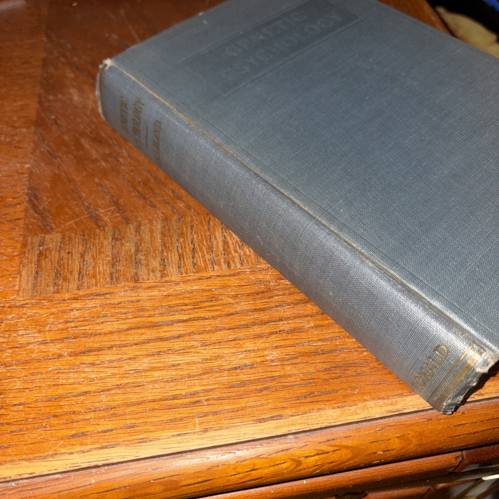 Genetic Psychology 1933 A R GILLILAND – Antique Ronald Press Illustrated