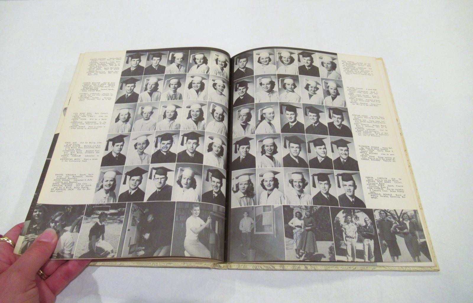 Sequoia High School yearbook, Cherokee, c. 1952