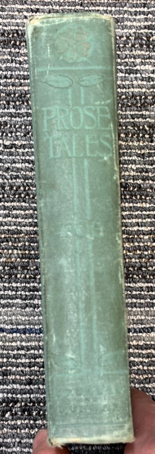 Antique Prose Tales of Mystery and Imagination Edgar Allan Poe 1903 Hardcover