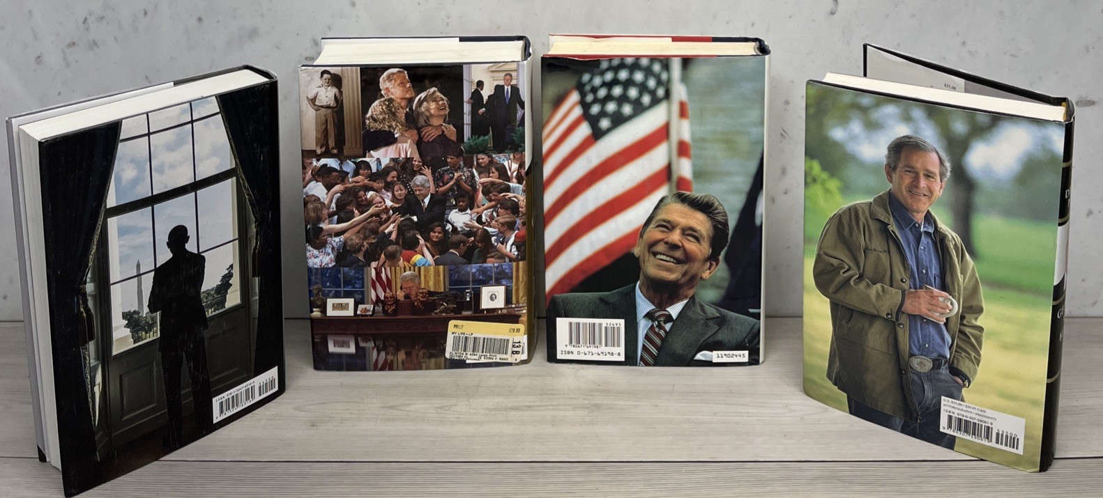 Lot Of 4 Presidential Literature, Autobiographies .