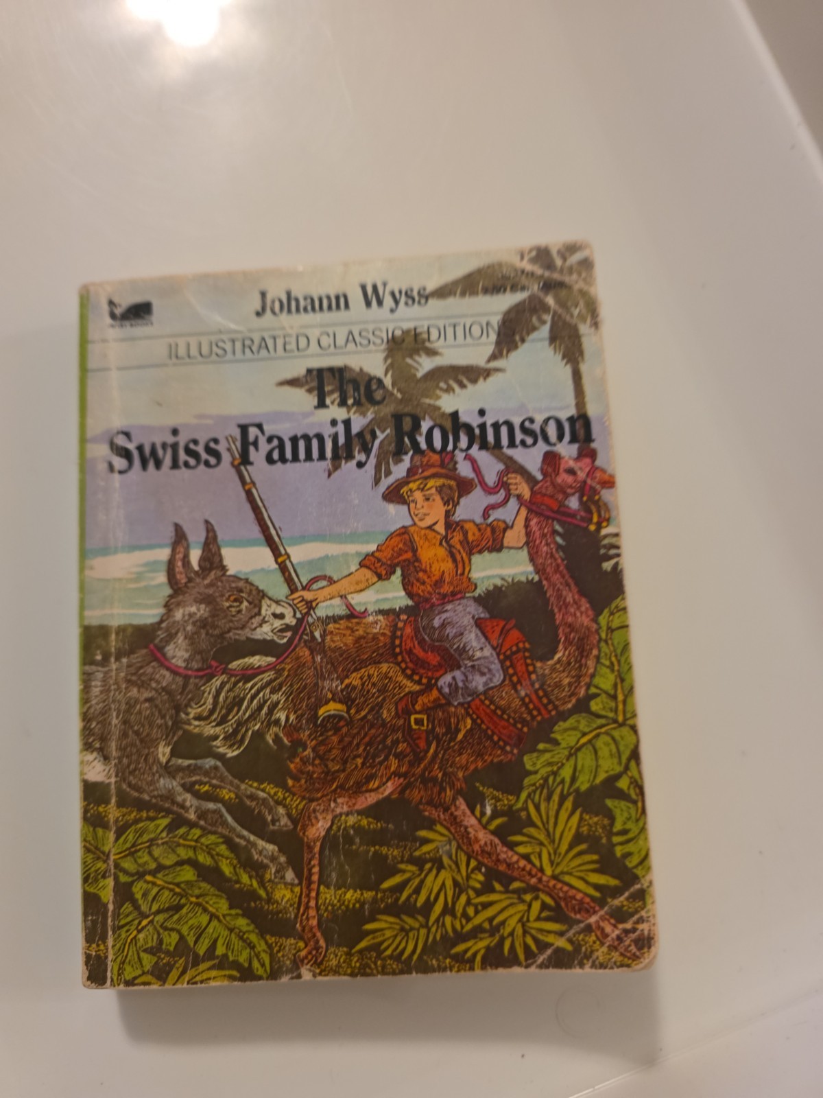 The Swiss Family Robinson Moby Books 1987 Illustrated Classic Edition Vintage