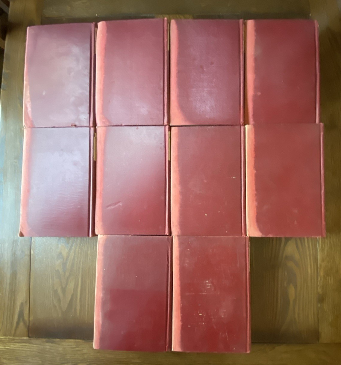 Modern Eloquence Edition de Luxe 10 Vols 1903 Oratory Red Cloth Incomplete Set