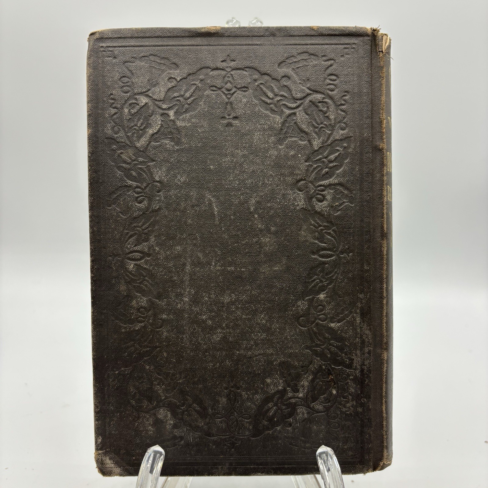 1868 Wells’ Illustrated National Hand-Book Political History USA Hardcover Antq
