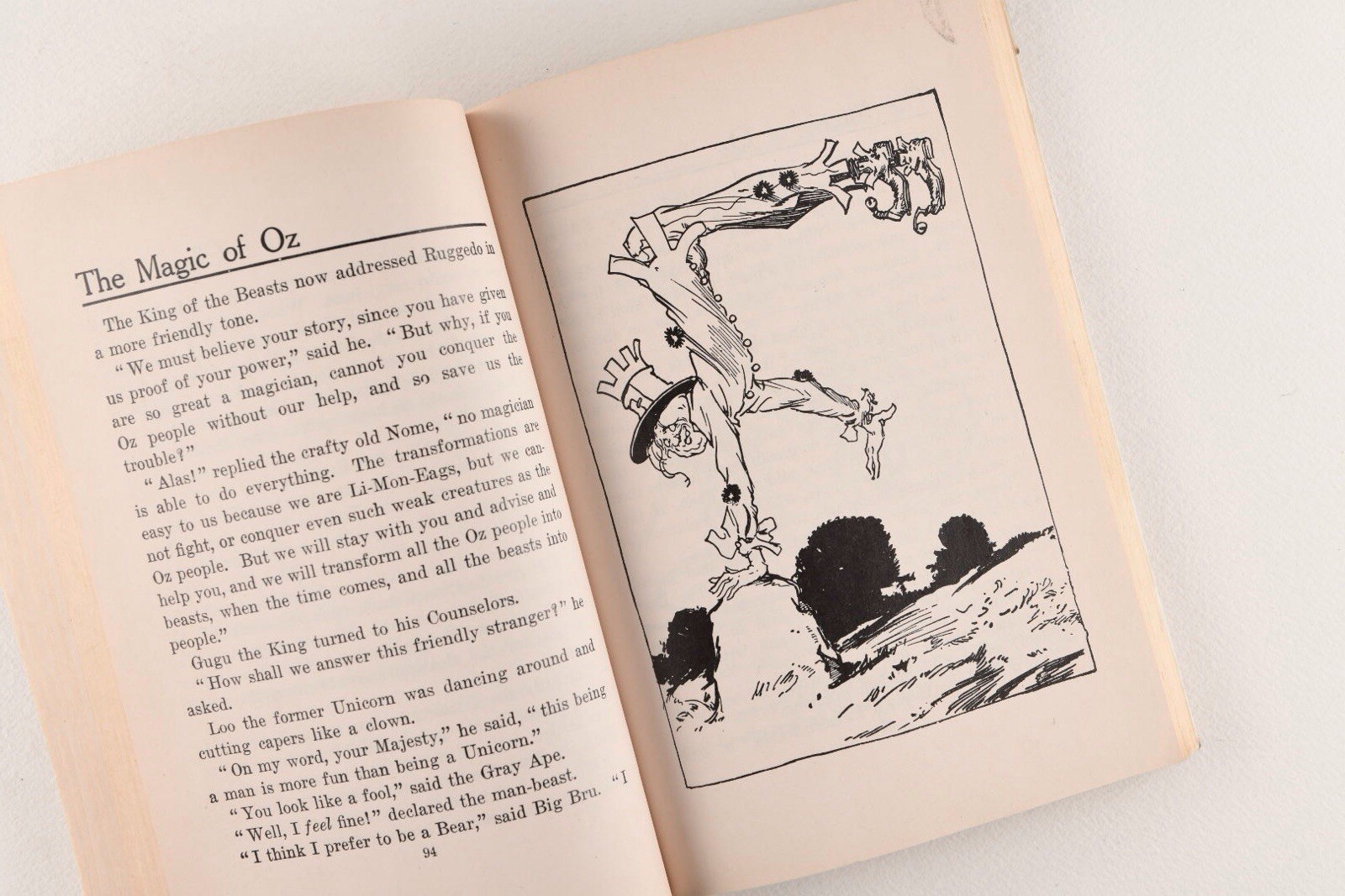 The Magic of Oz by L. Frank Baum (Trade Paperback: Juvenile Fiction) 1919