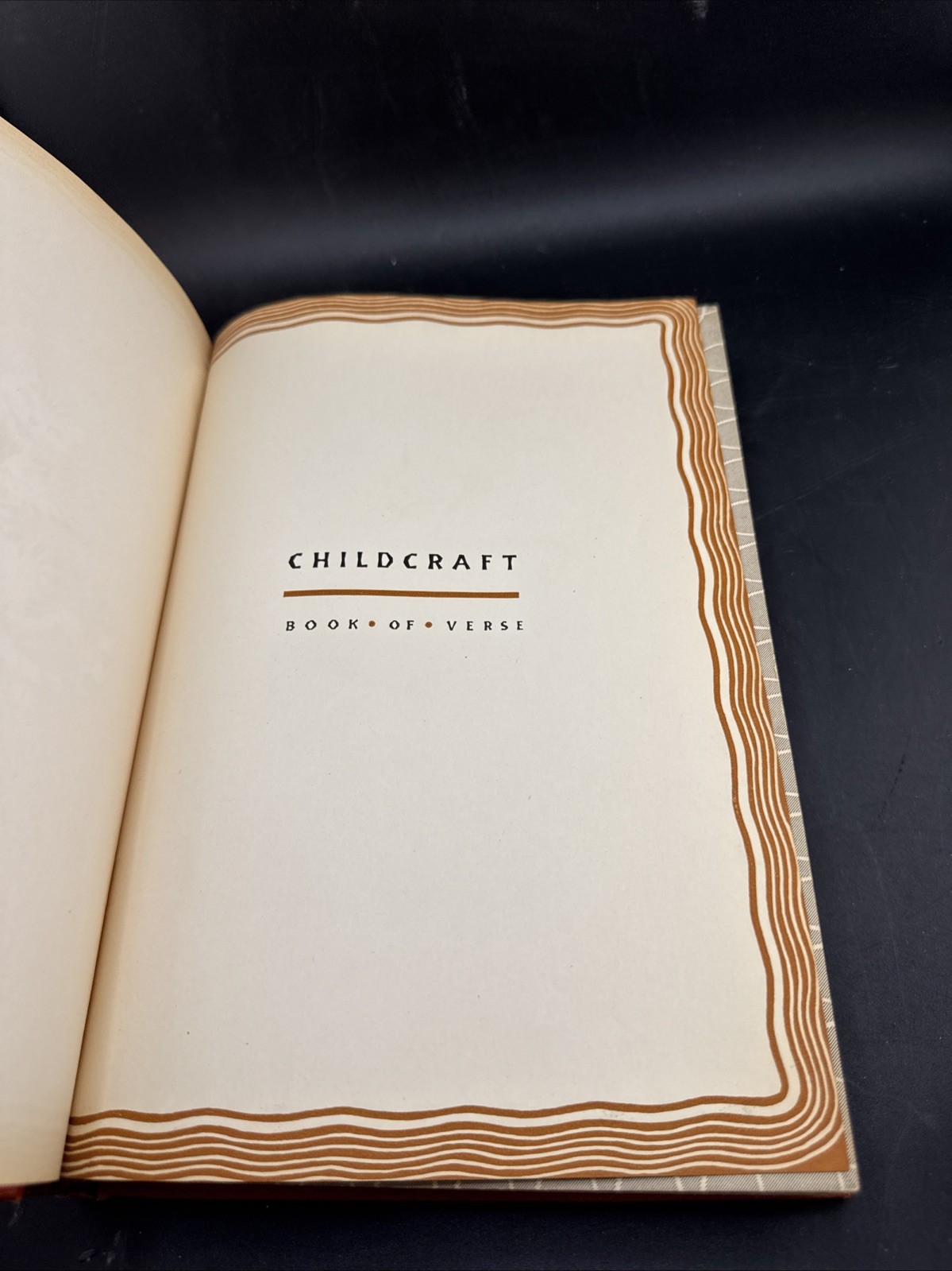 POEMS OF EARLY CHILDHOOD, Childcraft Volume One (1) by unknown author