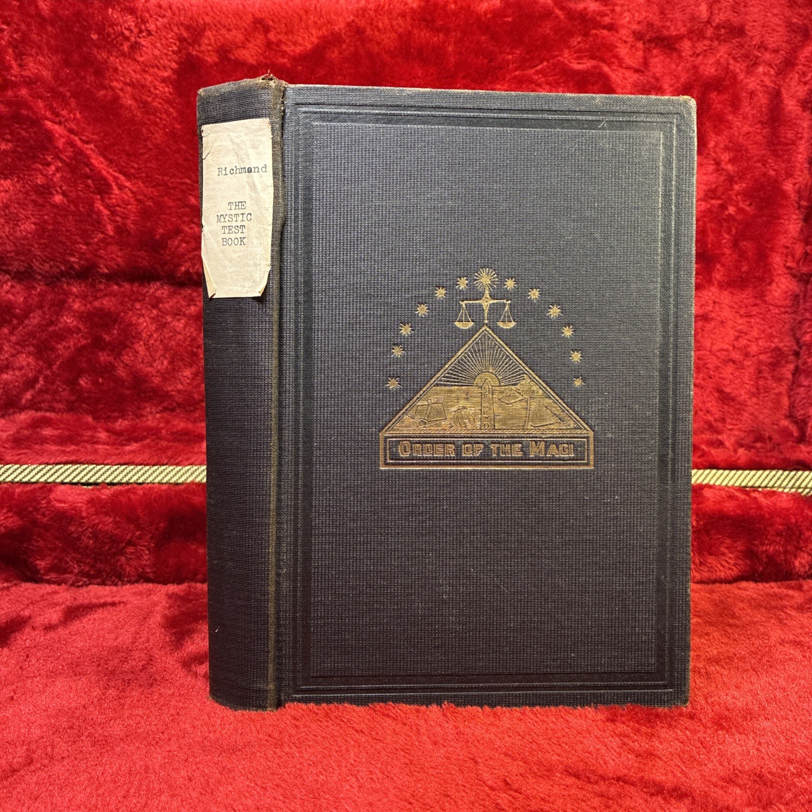 1919 MYSTIC TEST BOOK OR THE MAGIC OF THE CARDS – CARTOMANCY DIVINATION MAGICK