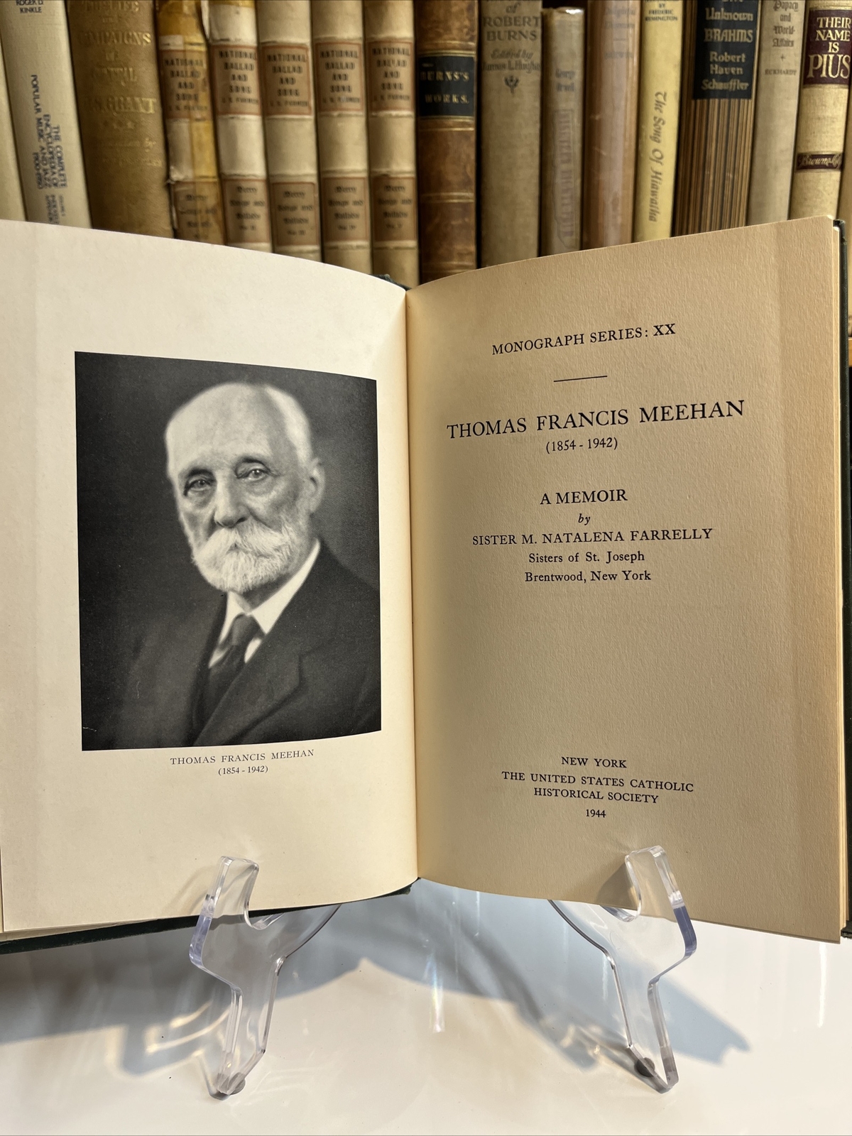 THOMAS FRANCIS MEEHAN – M. Natalena Farrelly, 1944 – Catholic Historical Society