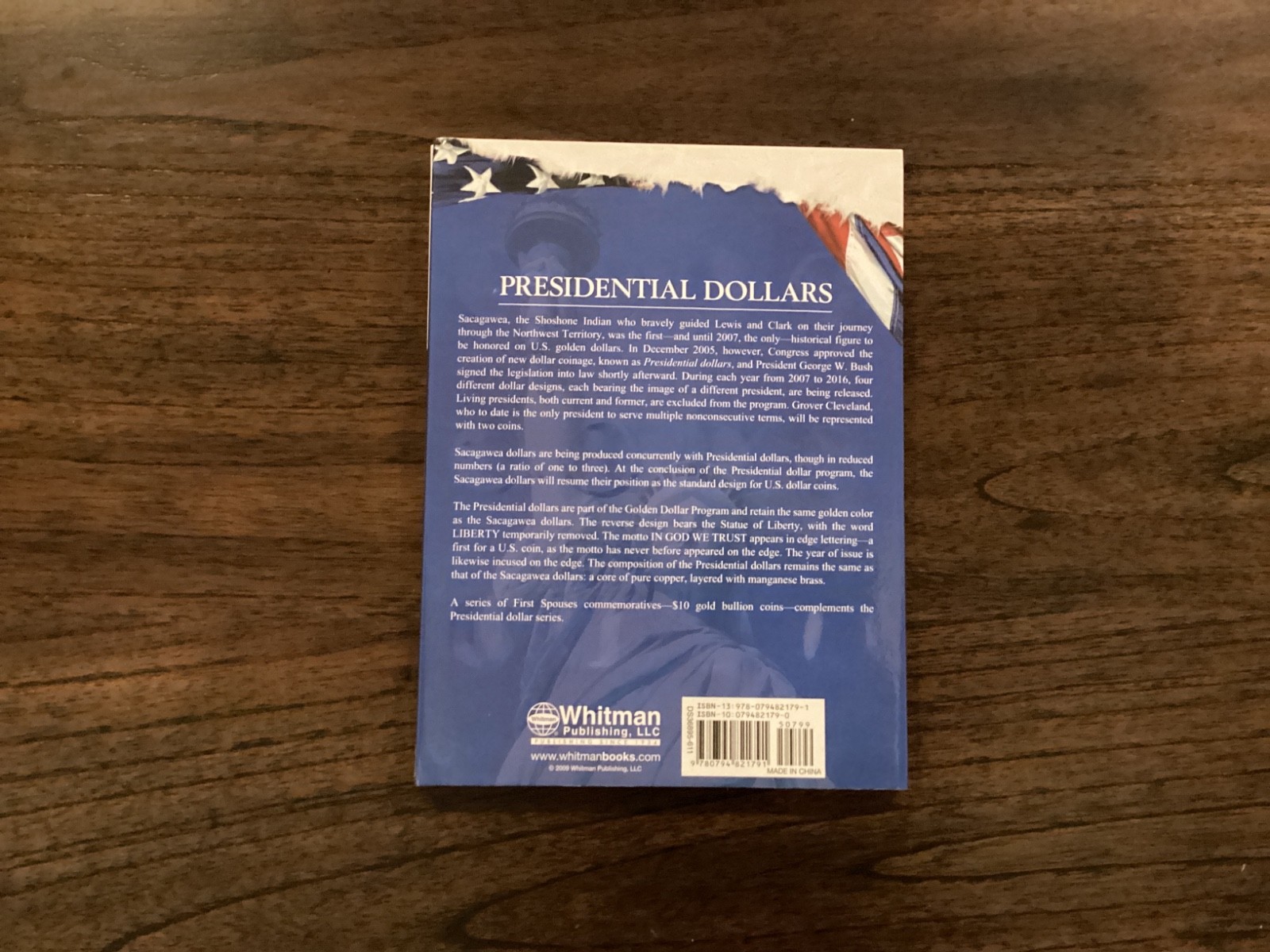 PRESIDENTIAL DOLLARS COLLECTORS FOLDER By Whitman Publishing (2007-2016)