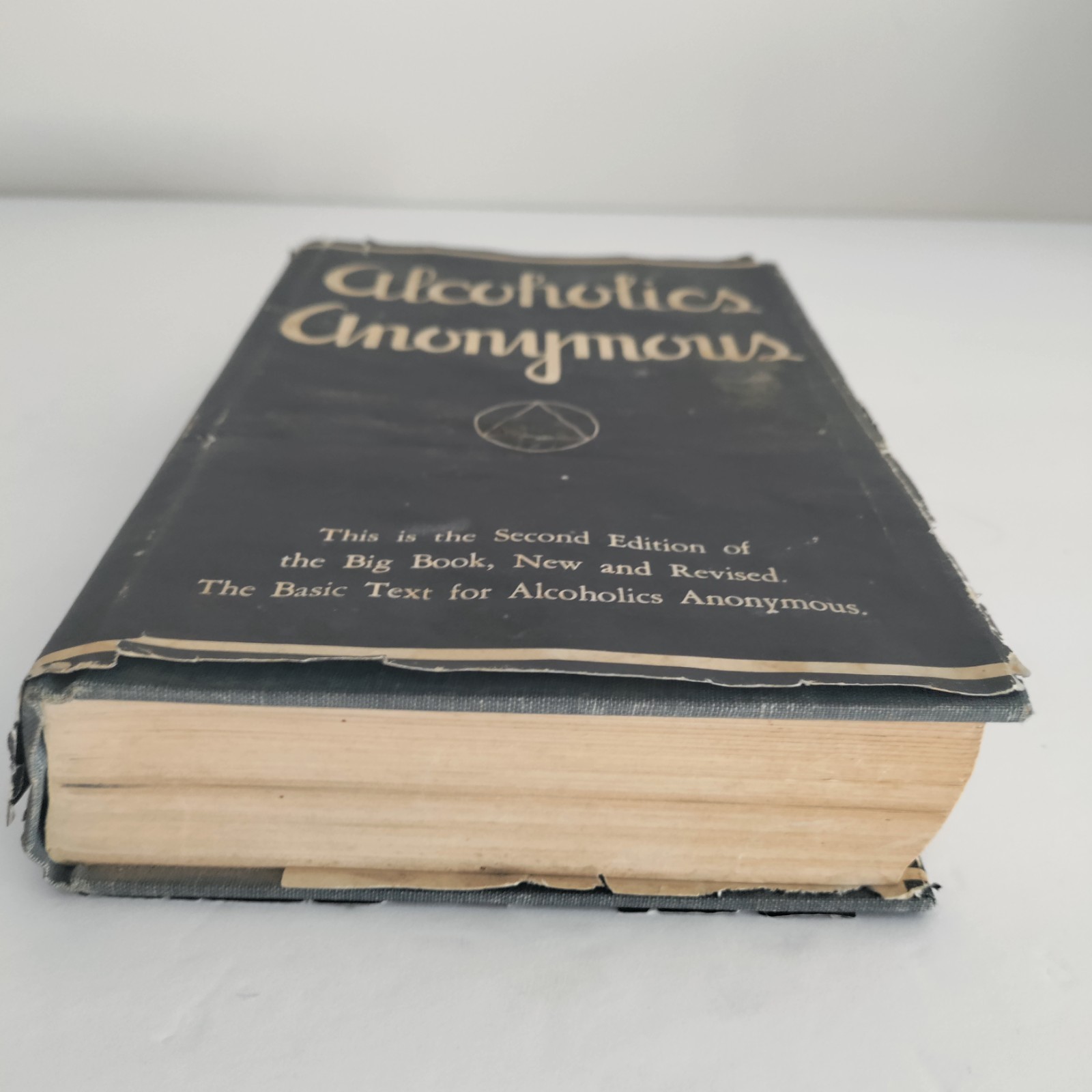 Alcoholics Anonymous 2nd Edition (1955) AA Big Book 1973 15th Printing w/DJ