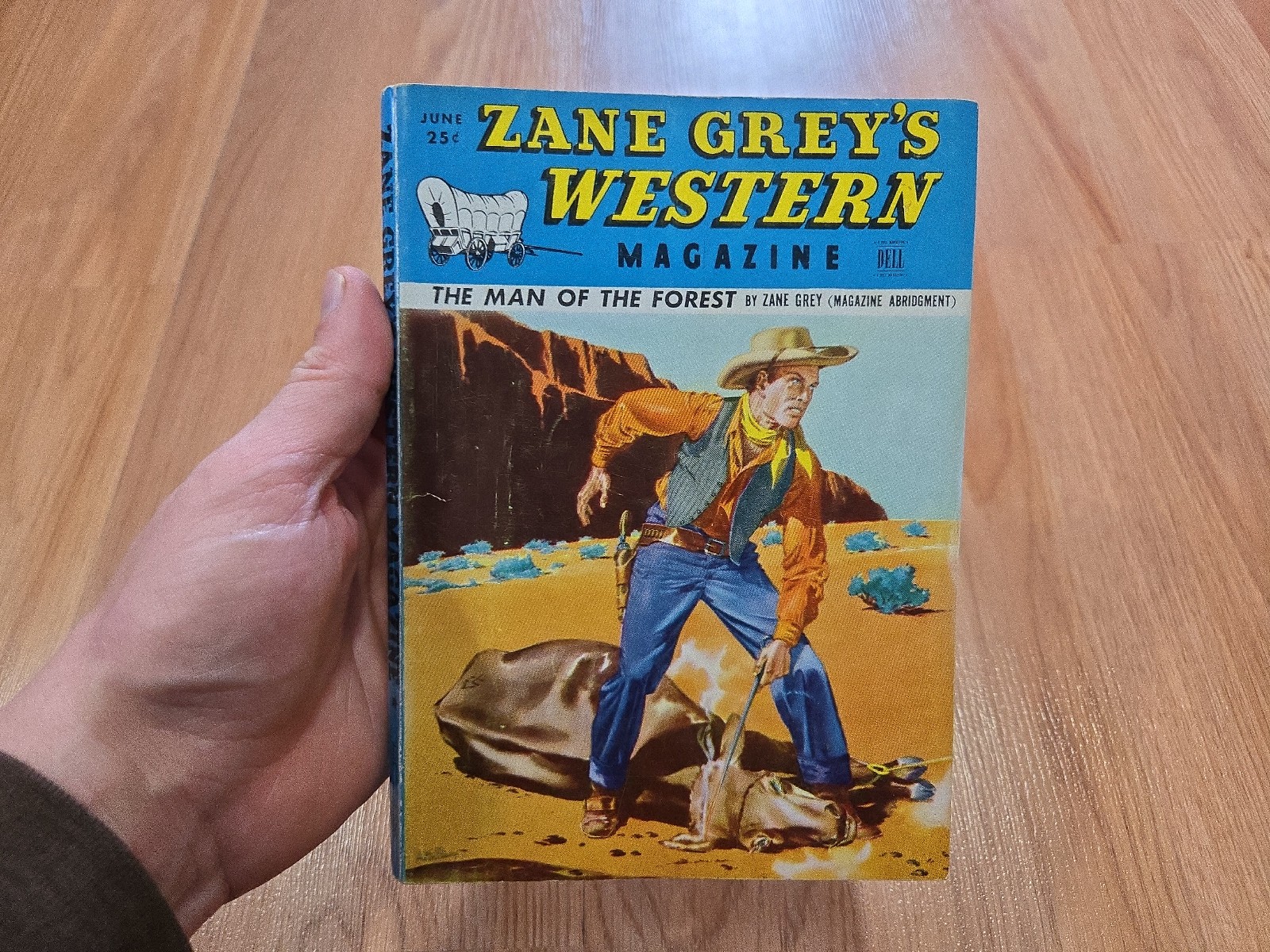 Dell Western VTG PAPERBACK BOOK LOT Zane Grey Pioneers Big Fifty West Texas Law