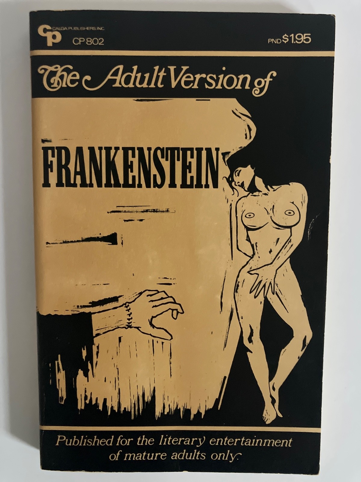 Calga LOT of Adult Version of Dracula, Frankenstein and Dr. Jekyll & Mr. Hyde