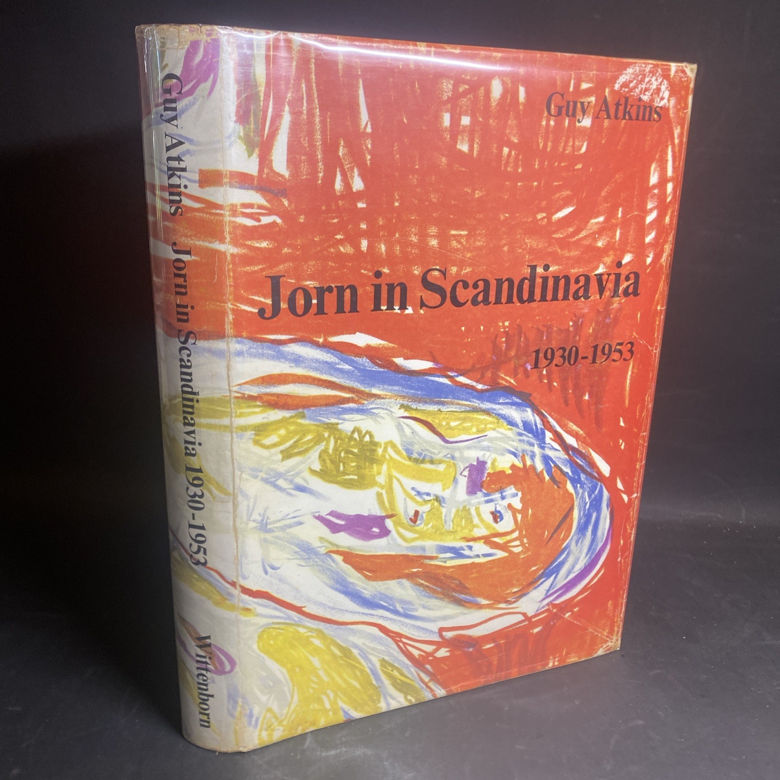 Jorn in Scandinavia 1930-1953 Guy Atkins, Hardcover 1968 Inscribed 1st Edition