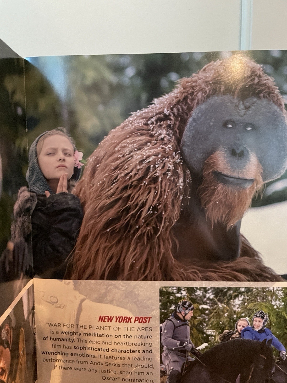 War For The Planet Of The Apes FYC Screener Deluxe DVD Promo 2017 RARE