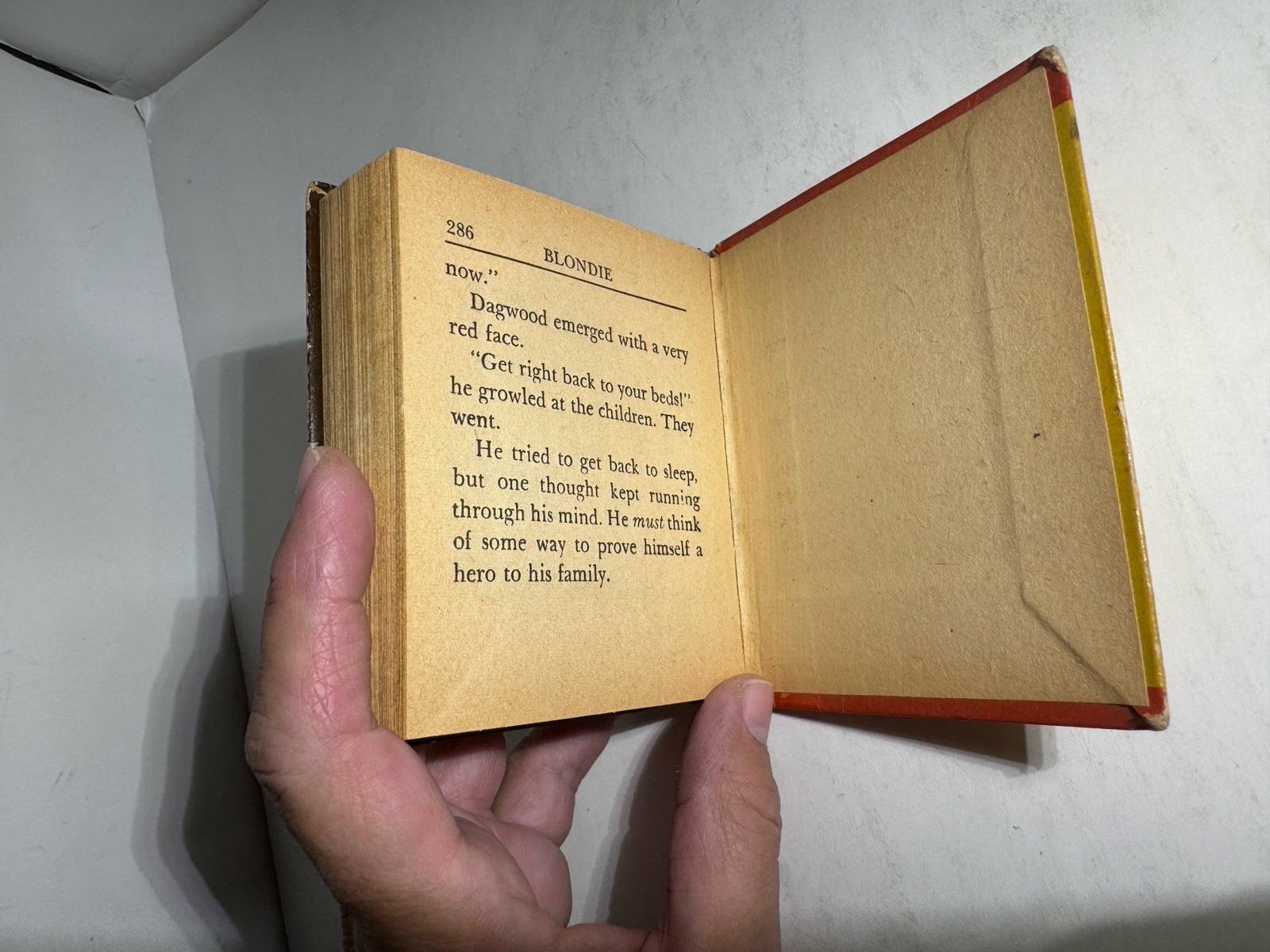 Blondie No Dull Moments 1948 Big Better Little Book #1450 Vintage Whitman