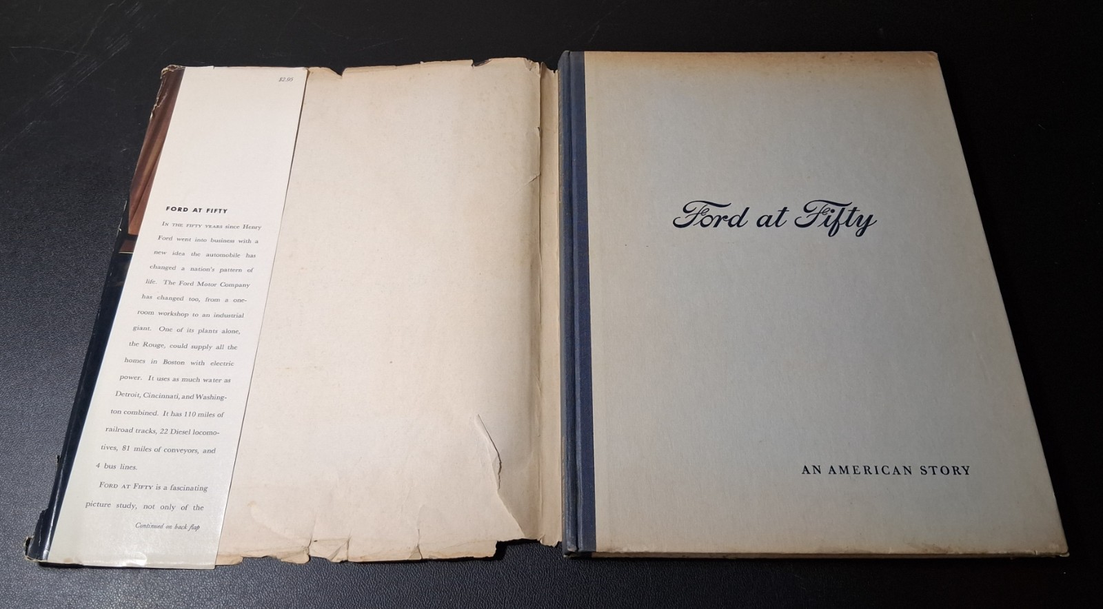 1953 Ford At Fifty An American Story Ford Motor Company History Book Henry Ford