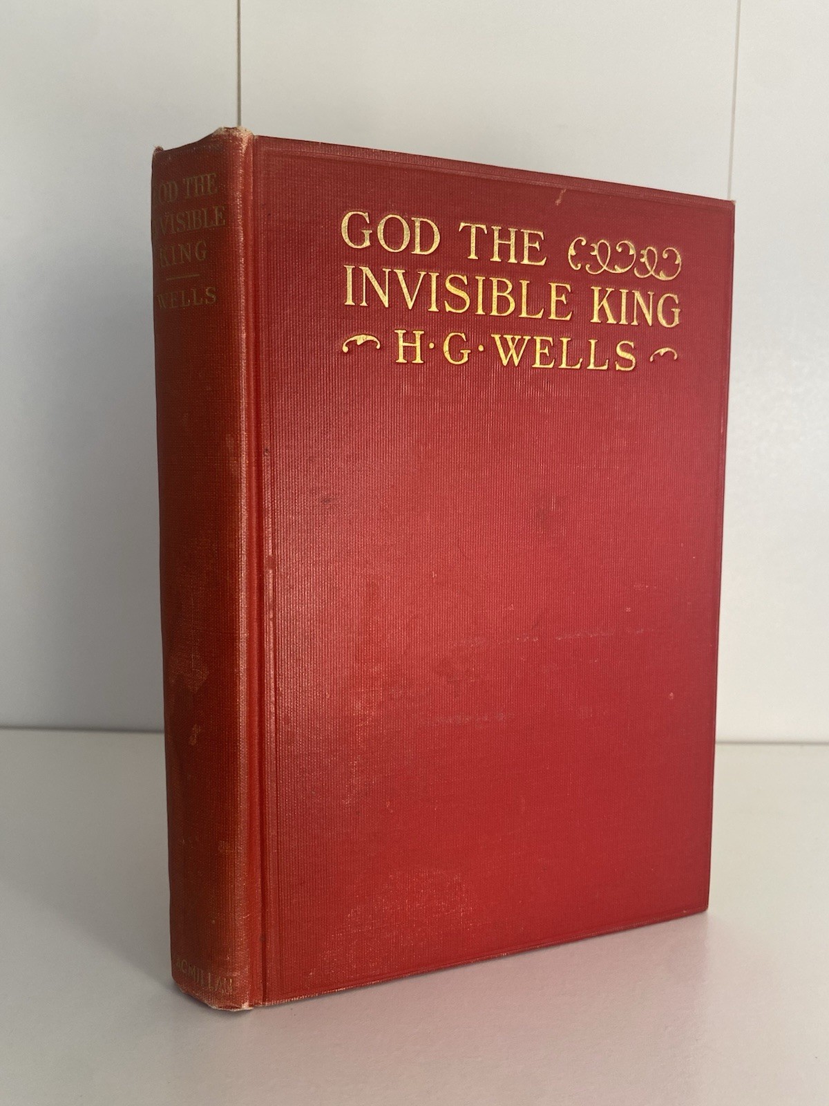 God the Invisible King by H. G. Wells 1917 1st Edition Religion Philosophy