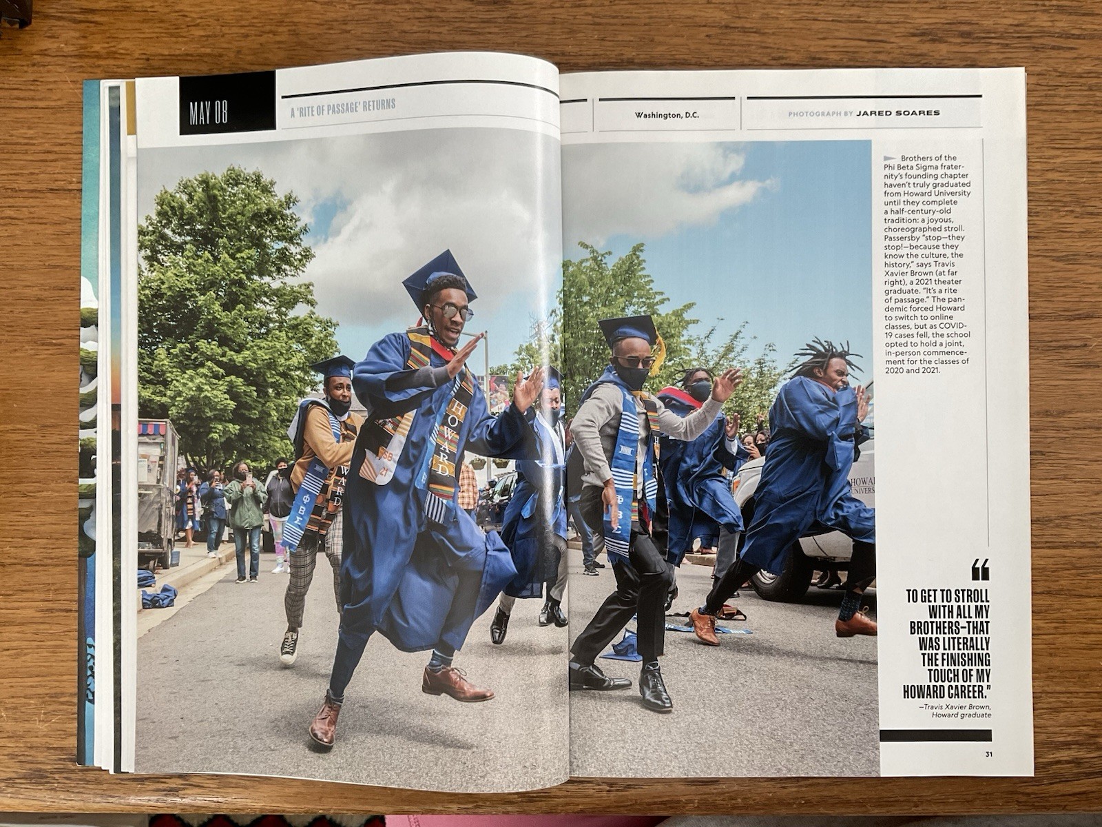 National Geographic Magazine~2022 January~2021 Year in Pictures~COVID~climate