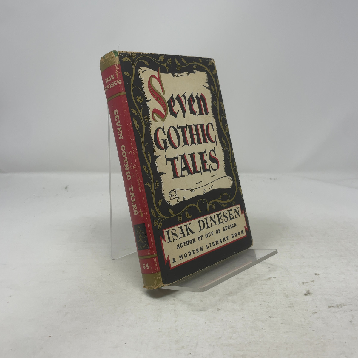 Seven Gothic Tales by Isak Dinesen HC First Thus Very Good 1961