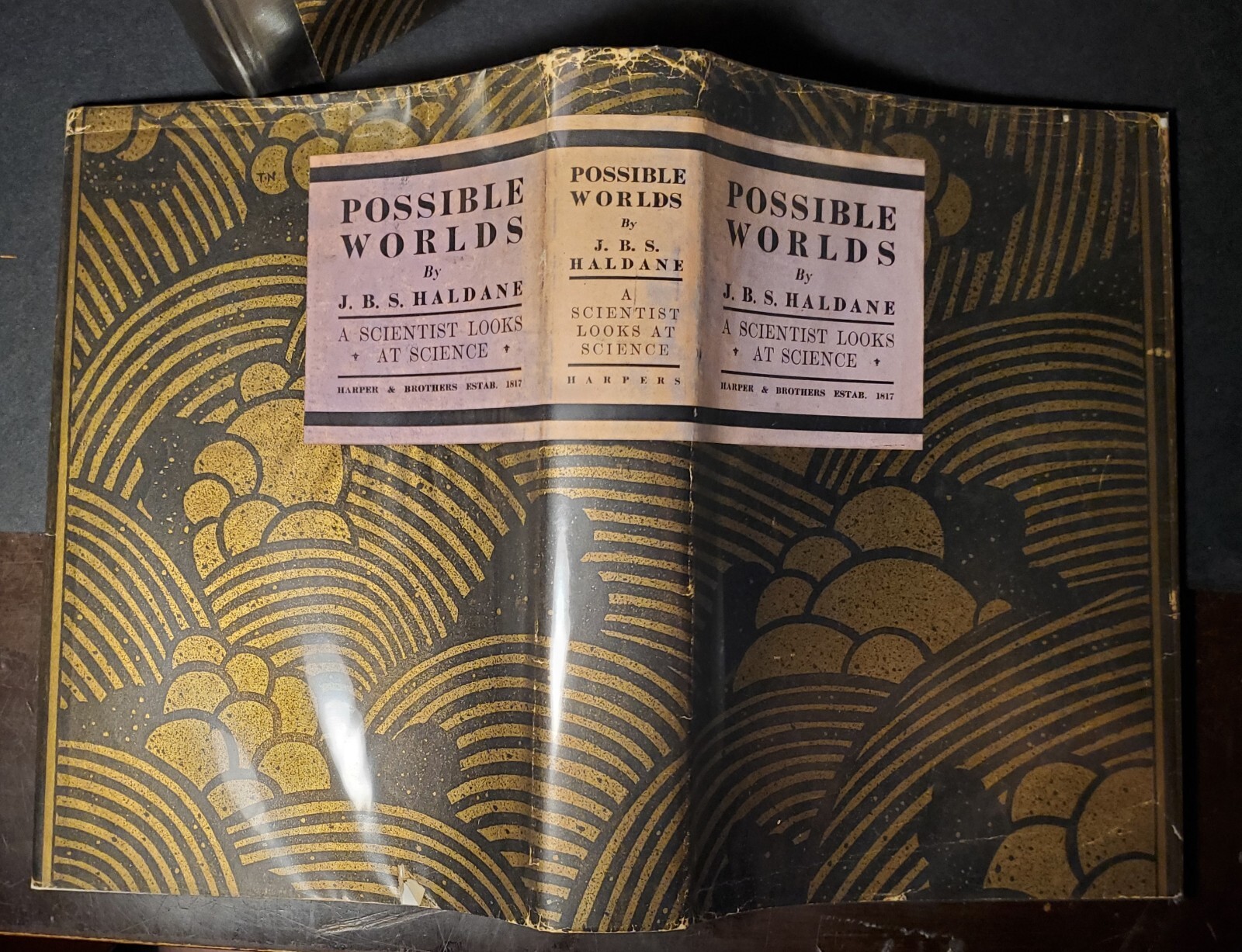 Possible Worlds by J. B. S. Haldane ~ STATED 1ST EDITION 1928 WITH JACKET!