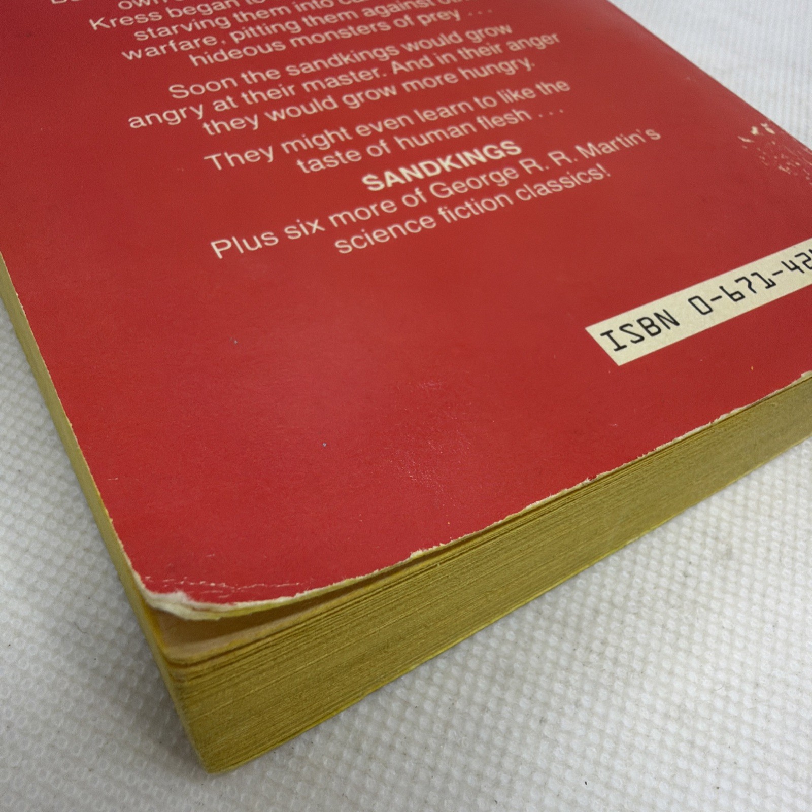 Sandkings George R.R. Martin 1981 Timescape Pocket Books 1st Print Paperback PB