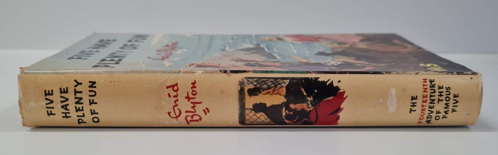 Five Have Plenty of Fun by Enid Blyton HCDJ 1955 1st Edition THE FAMOUS FIVE