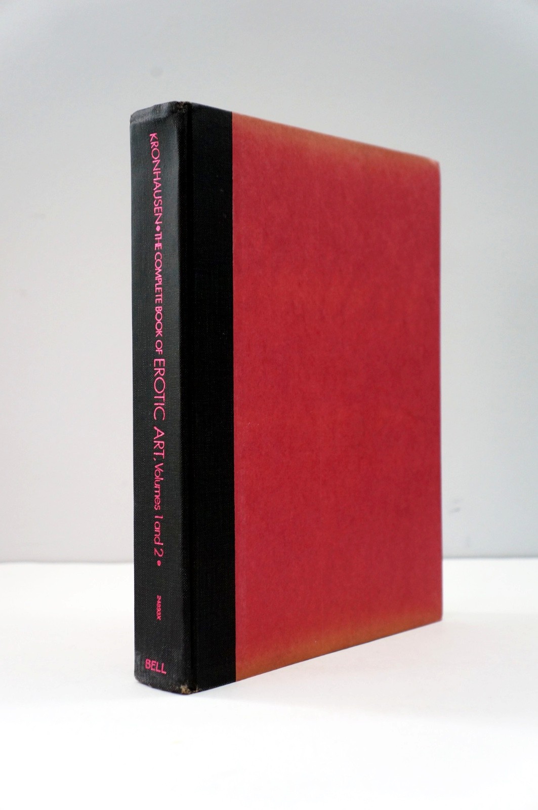 The Complete Book of Erotic Art by Phyllis and Eberhard Kronhausen Bell 1978 HC