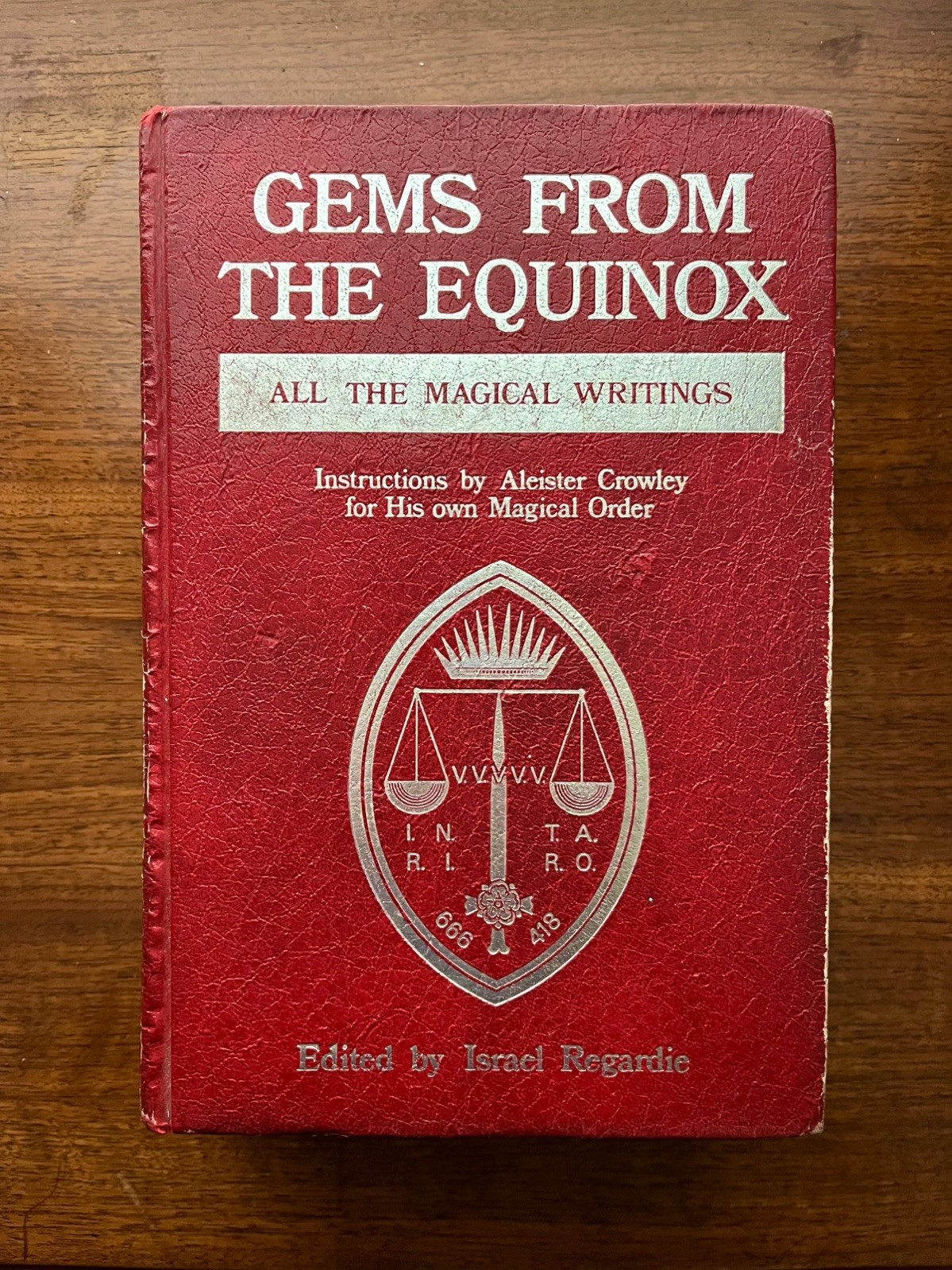 Aleister Crowley Gems from the Equinox 1974 Llewellyn – Rare 1st Edition HC