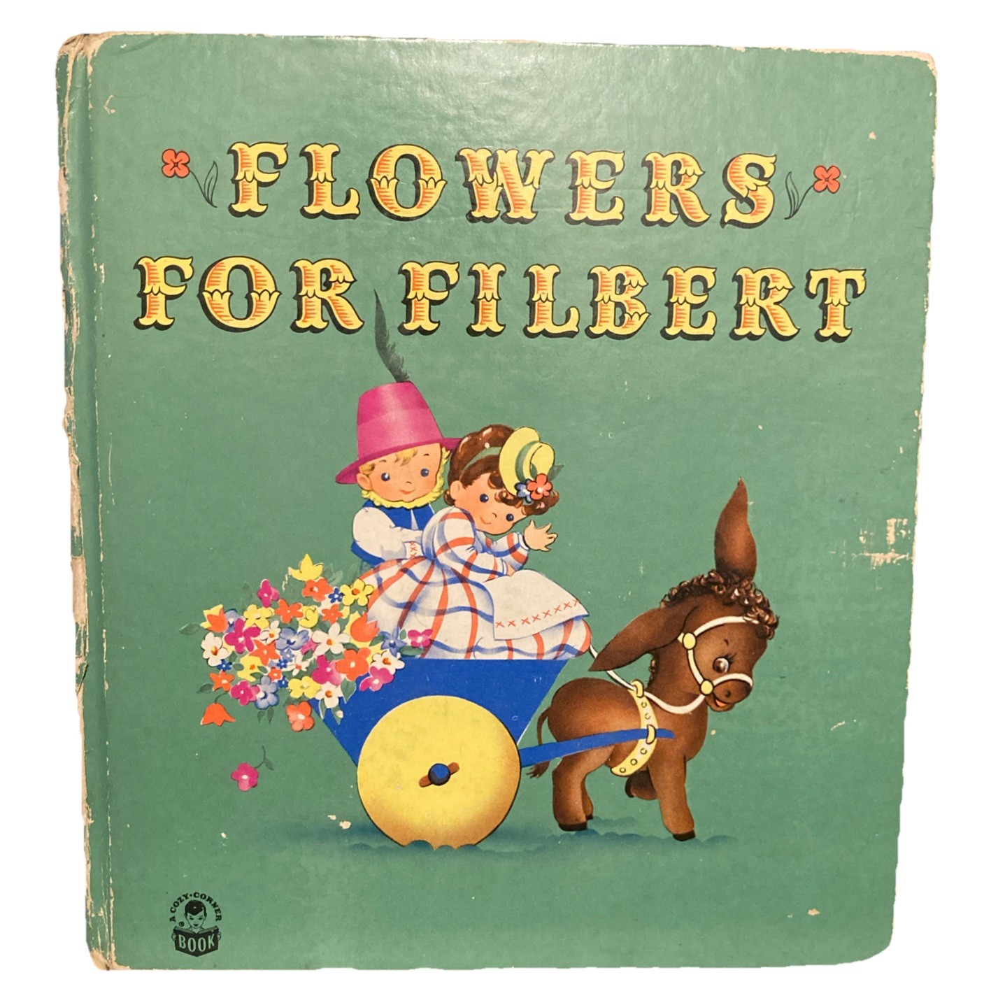 1951 FLOWERS FOR FILBERT by Cecile Lamb | Cozy Corner Book by Whitman Publishing