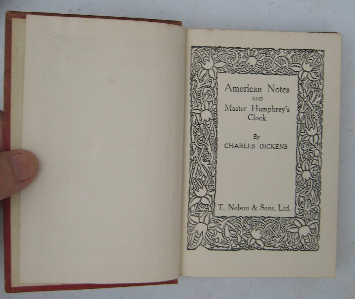 Classic Vintage, Antique Literature Bundle x 5, T.Nelson & Sons