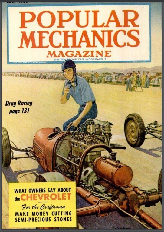 POPULAR MECHANICS 1950S MAGAZINE 120 Select Issue Collection On USB Thumb Drive