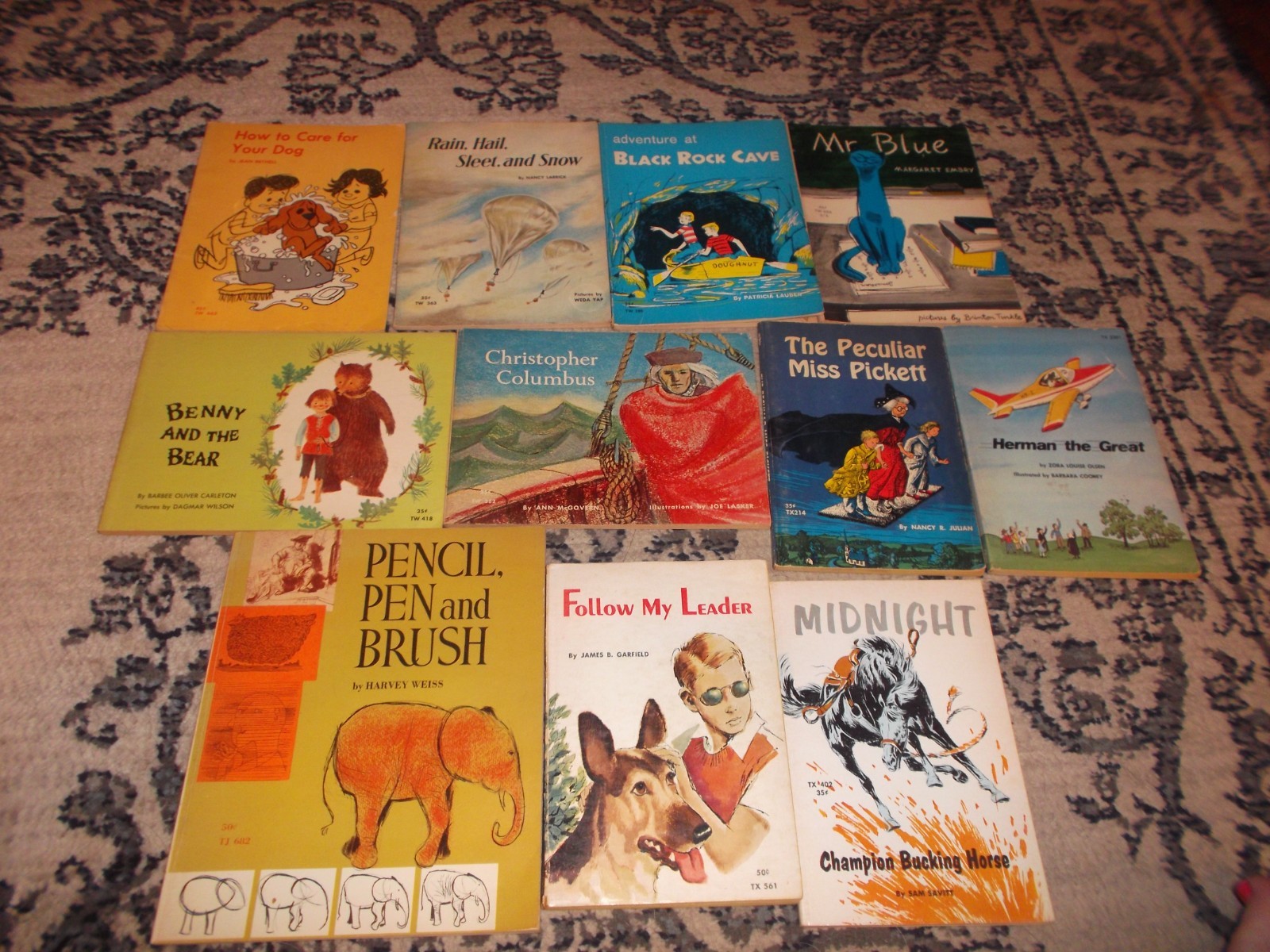 Lot of 14 Scholastic Vintage Paperbacks – Mixed Authors