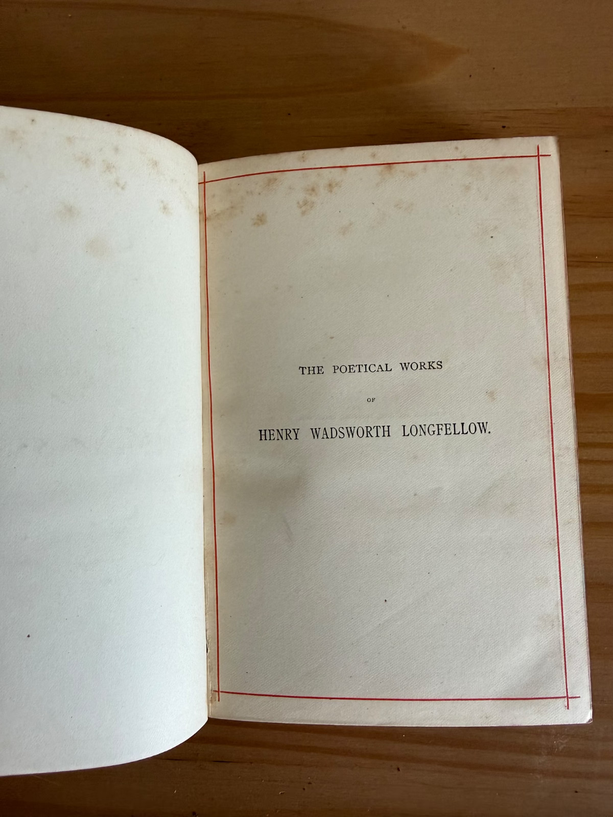 c1880 Antique Longfellow Poetical Works Lansdowne Poets Leather Frederick Warne
